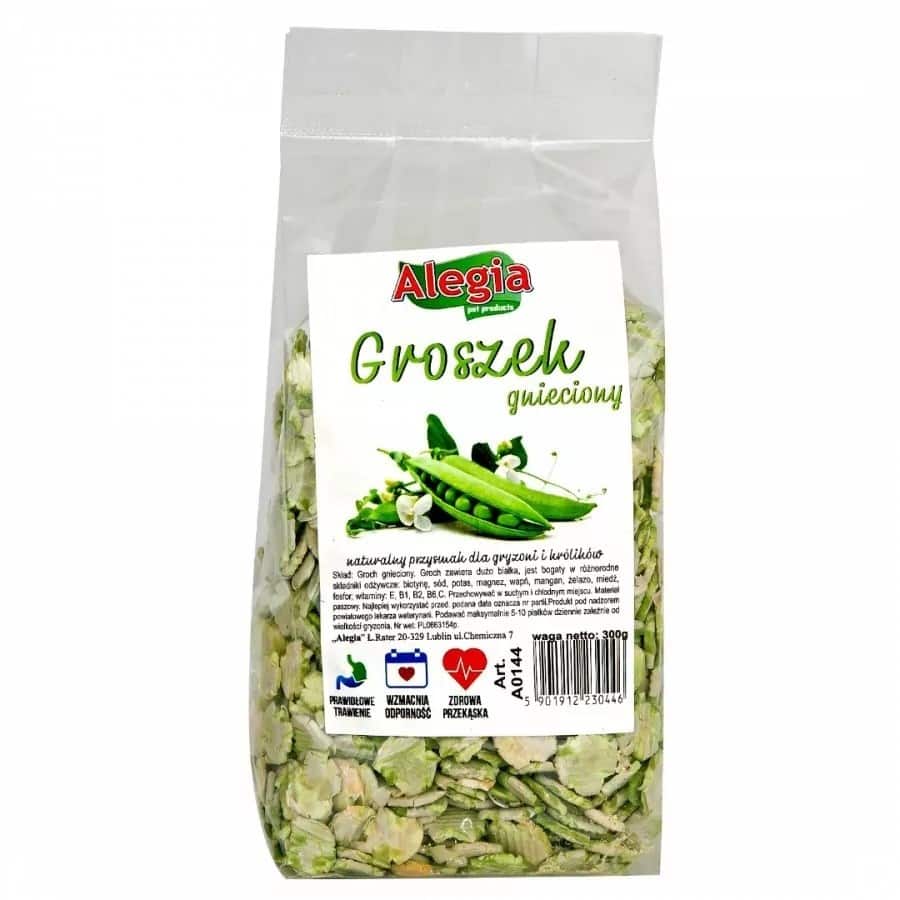 ALEGIA Groch gnieciony 130g dla zwierząt