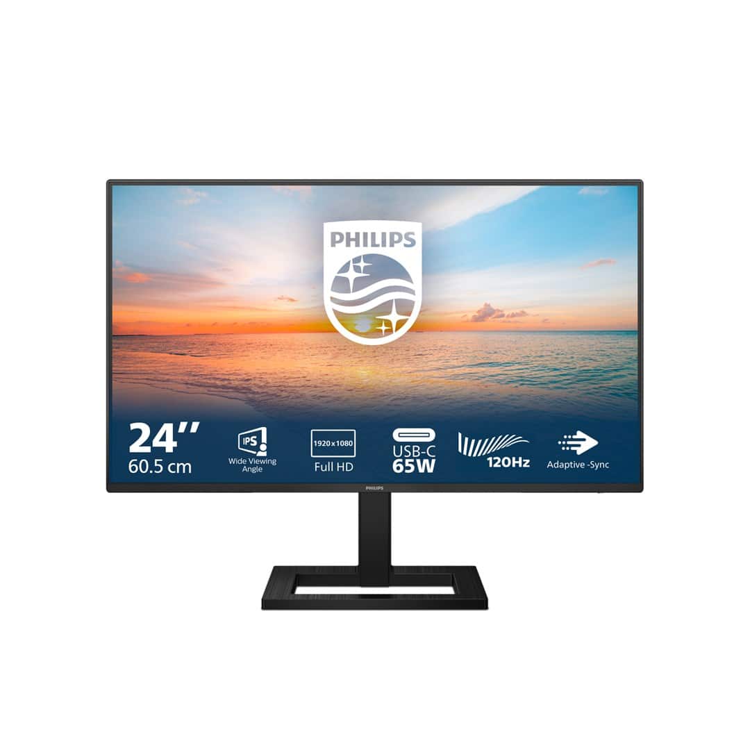 MONITOR PHILIPS LED 23,8" 24E1N1300AE 100Hz — zdjęcie 1 z 8