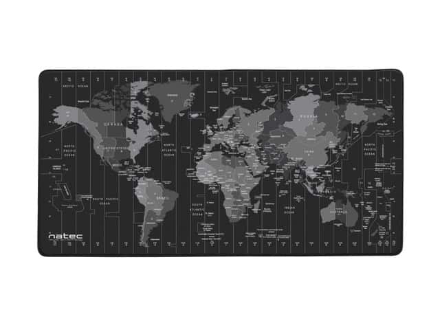 Podkładka pod mysz NATEC Time Zone NPO-1119 800x400mm — zdjęcie 1 z 6