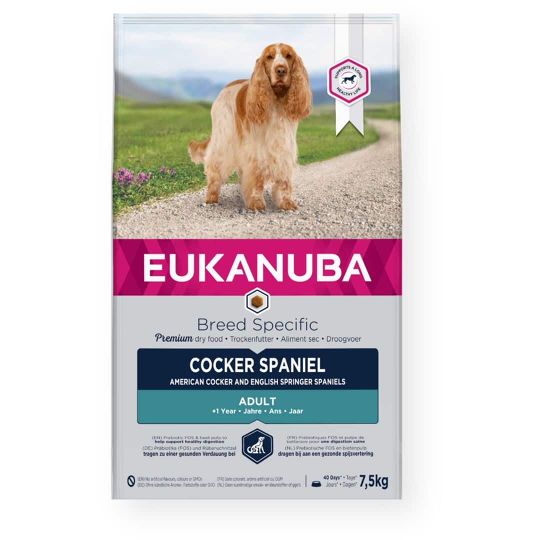 Eukanuba Breed Specific Cocker Spaniel Adult - sucha karma dla psa - 7,5 kg — zdjęcie 1 z 3