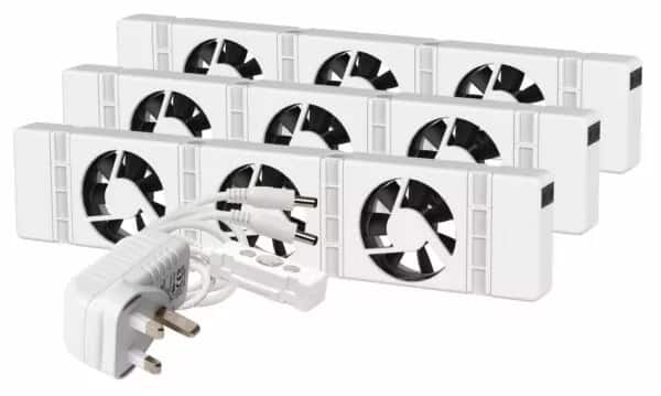SpeedComfort Wentylator grzejnikowy Trio-Set — zdjęcie 1 z 5