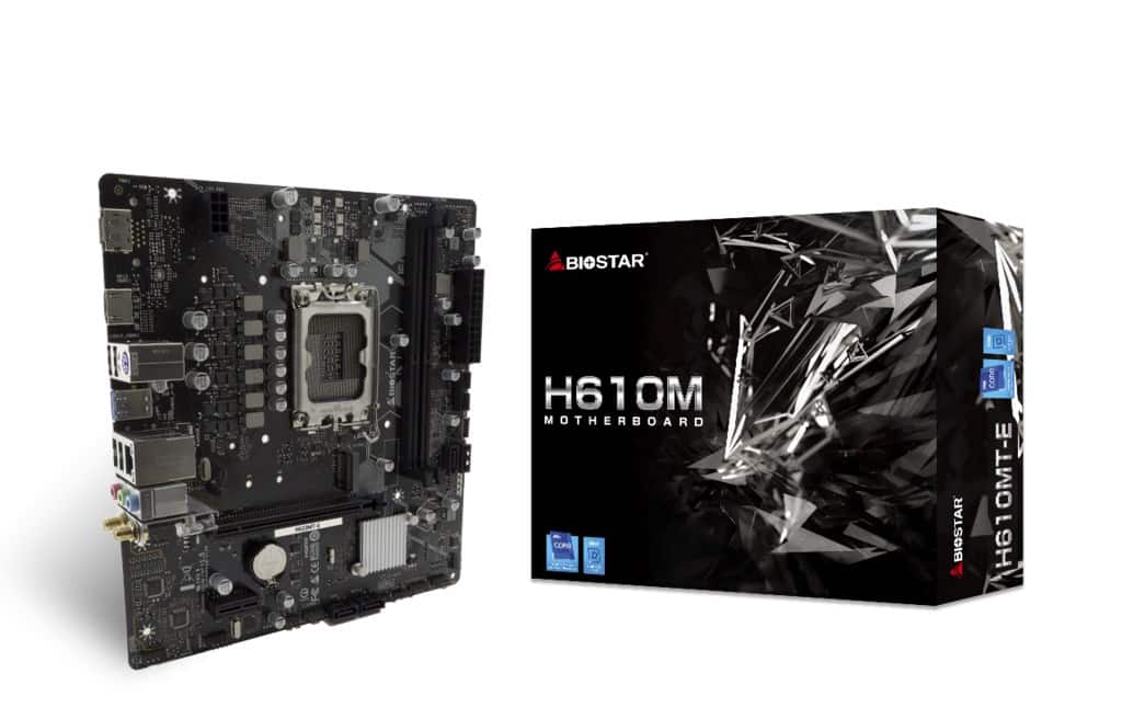 Płyta główna BIOSTAR H610MTE Socket-1700 — zdjęcie 1 z 4