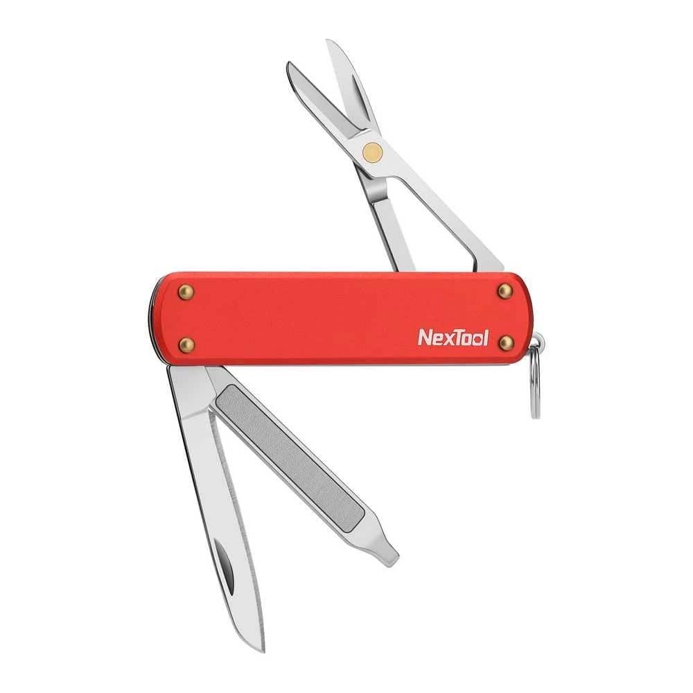 Nóż wielofunkcyjny NexTool Mini Pocket Knife NE0142 czerwony — zdjęcie 1 z 6