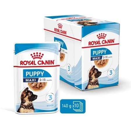 ROYAL CANIN SHN Maxi Puppy w sosie 10X140G — zdjęcie 1 z 6