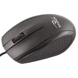 Mysz TITANUM Marlin 3D TM110K - Czarna, 1000 DPI — zdjęcie 1 z 3
