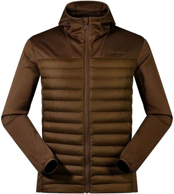 Kurtka hybrydowa męska Berghaus Vaskye rozmiar M, brązowa + Nerka Deuter Pulse Pro 5, graphite — zdjęcie 1 z 4