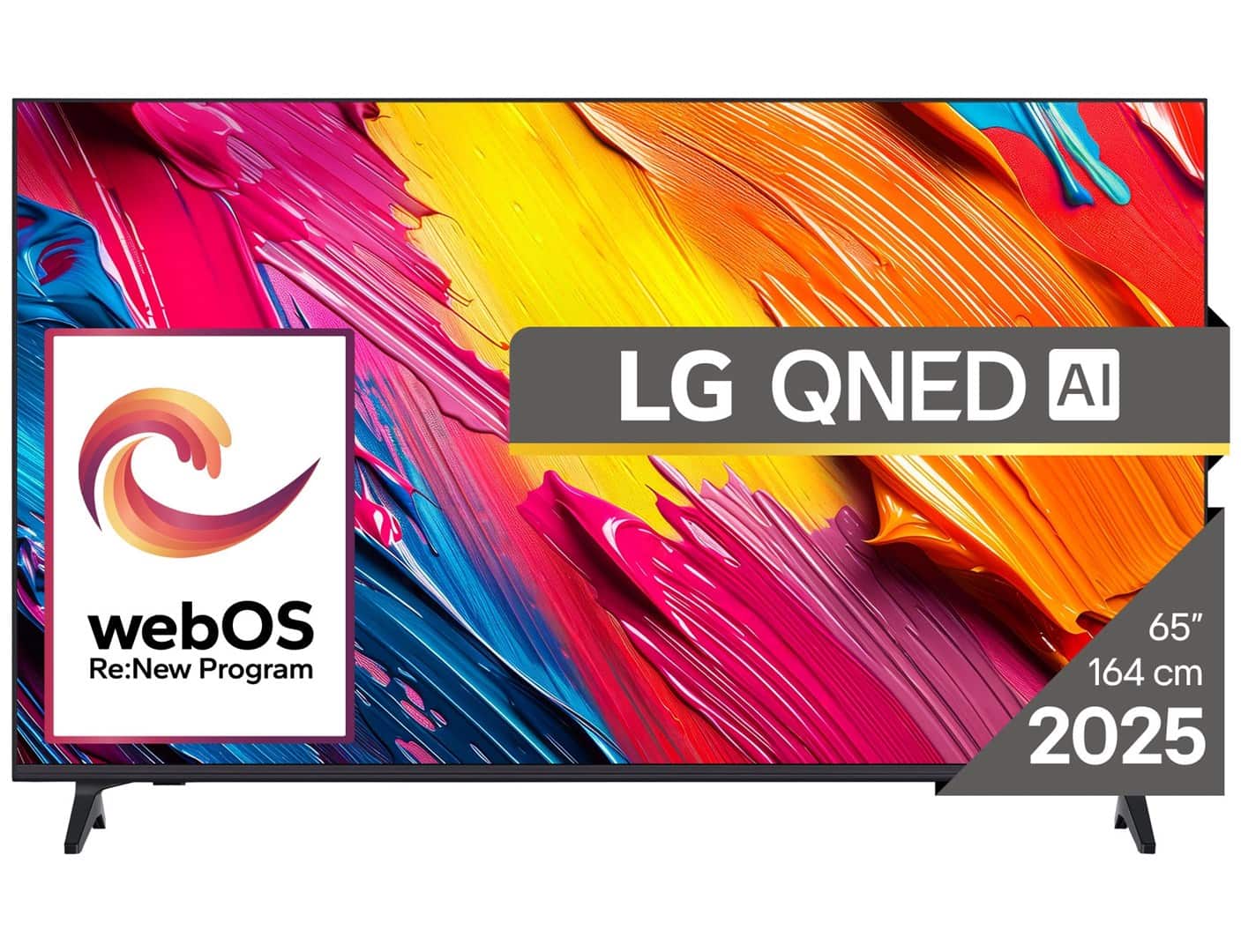 Telewizor LG 65QNED70A6A QNED 65'' 4K Ultra HD WebOS Dolby Atmos DVB-T2 Czarny — zdjęcie 1 z 8