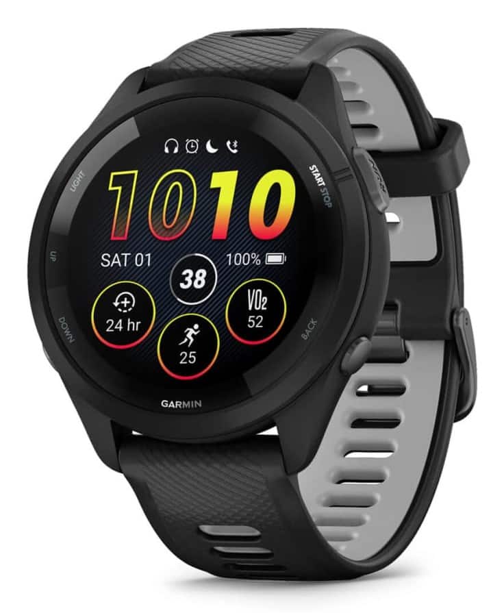 Zegarek Garmin Forerunner 265, 46mm AMOLED Black — zdjęcie 1 z 8