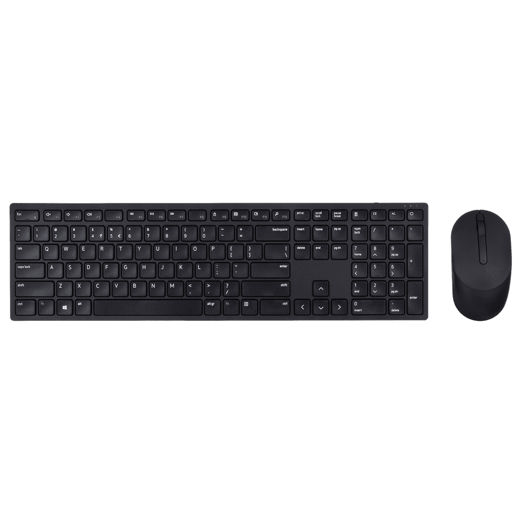 Dell Pro Wireless Keyboard and Mouse - KM5221W - US International (QWERTY) (RTL BOX) — zdjęcie 1 z 8