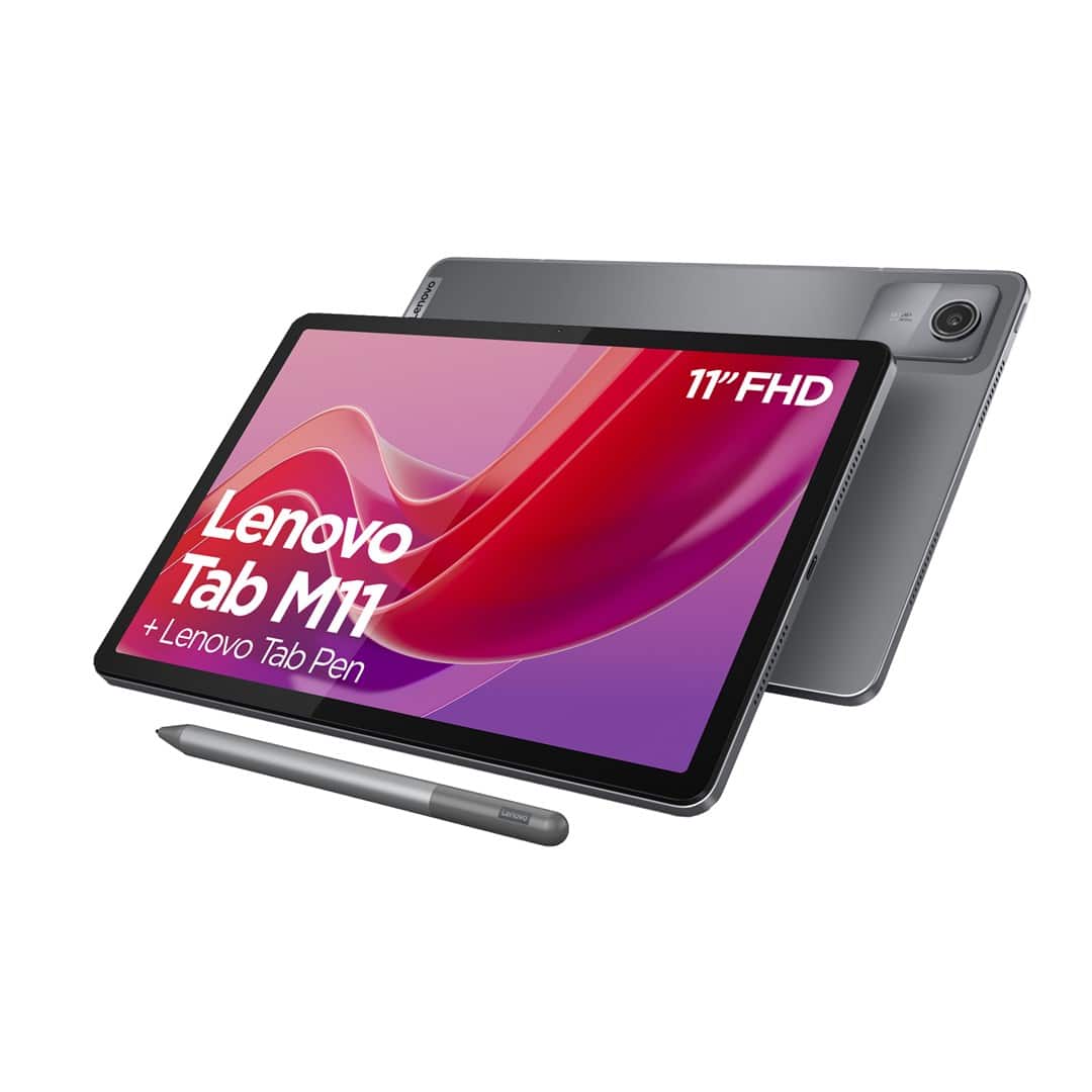 Lenovo Tab M11 8/128GB WiFi 10.95" Luna Grey +Pen — zdjęcie 1 z 8