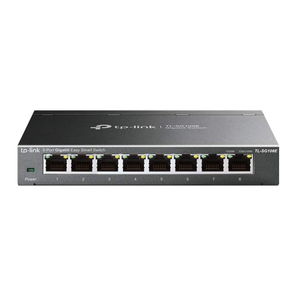 Switch TP-LINK TL-SG108E 8 Portów 1000Mbps — zdjęcie 1 z 2