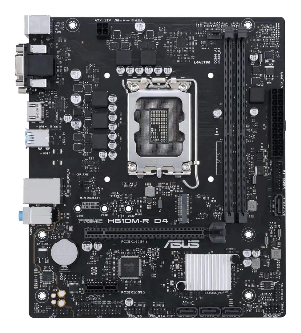 Płyta główna Asus PRIME H610M-R D4-SI LGA 1700 — zdjęcie 1 z 6