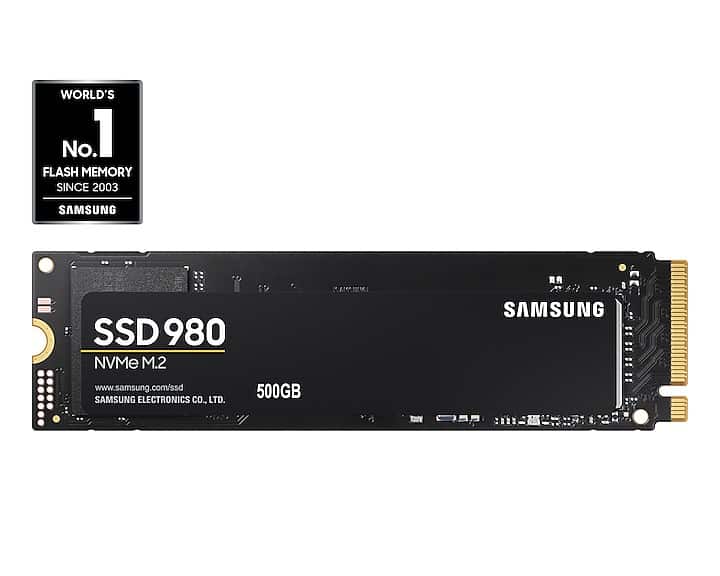 Dysk SSD Samsung 980 500 GB M.2 NVMe — zdjęcie 1 z 4