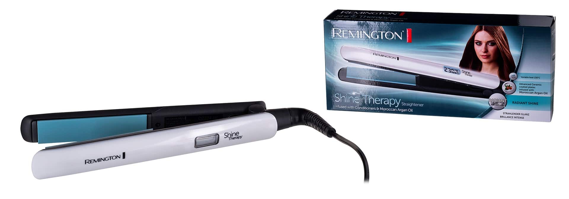 Prostownica do włosów REMINGTON S8500 (50W; kolor biały) — zdjęcie 1 z 8