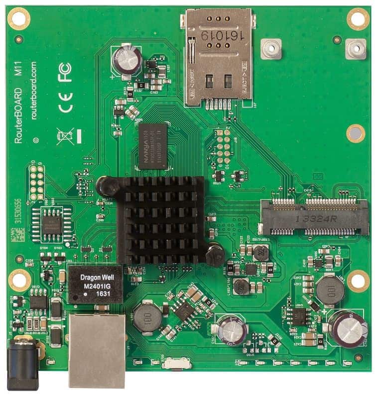RouterBOARD Mikrotik RBM11G - 16 MB Flash — zdjęcie 1 z 2