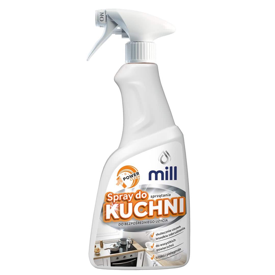 MILL KITCHEN Spray do czyszczenia kuchni, produkt do sprzątania 555 ml — zdjęcie 1 z 2