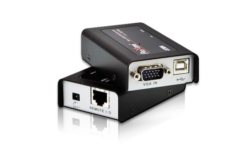 ATEN EXTENDER KVM CE100-AT USB VGA 100m — zdjęcie 1 z 4