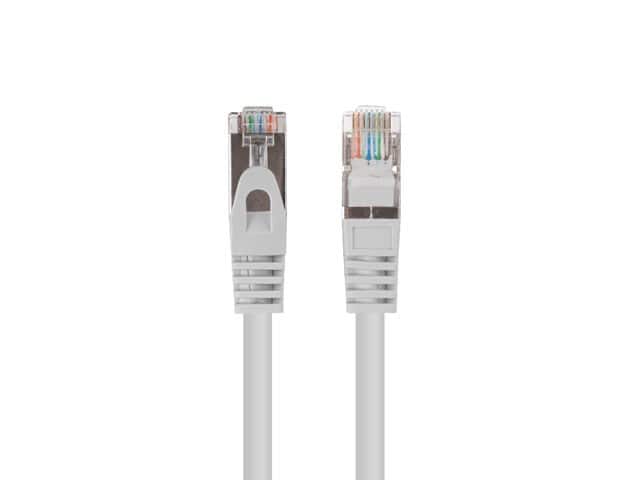 PATCHCORD KAT.6 FTP 1M SZARY FLUKE PASSED LANBERG 10-PACK — zdjęcie 1 z 2