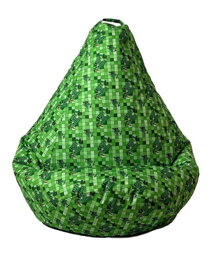 Pufa worek sako GRUSZA DRUK minecraft XL 130x90 — zdjęcie 1 z 2