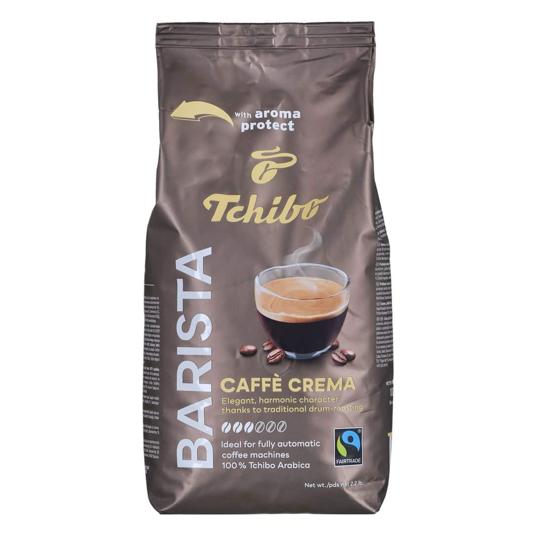 Kawa Tchibo Barista Caffe Crema 1KG ziarnista — zdjęcie 1 z 3
