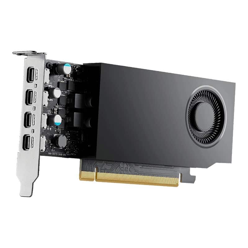 PNY NVIDIA A400 4GB GDDR6, Low Profile, 4 x mDP 1.4a — zdjęcie 1 z 6