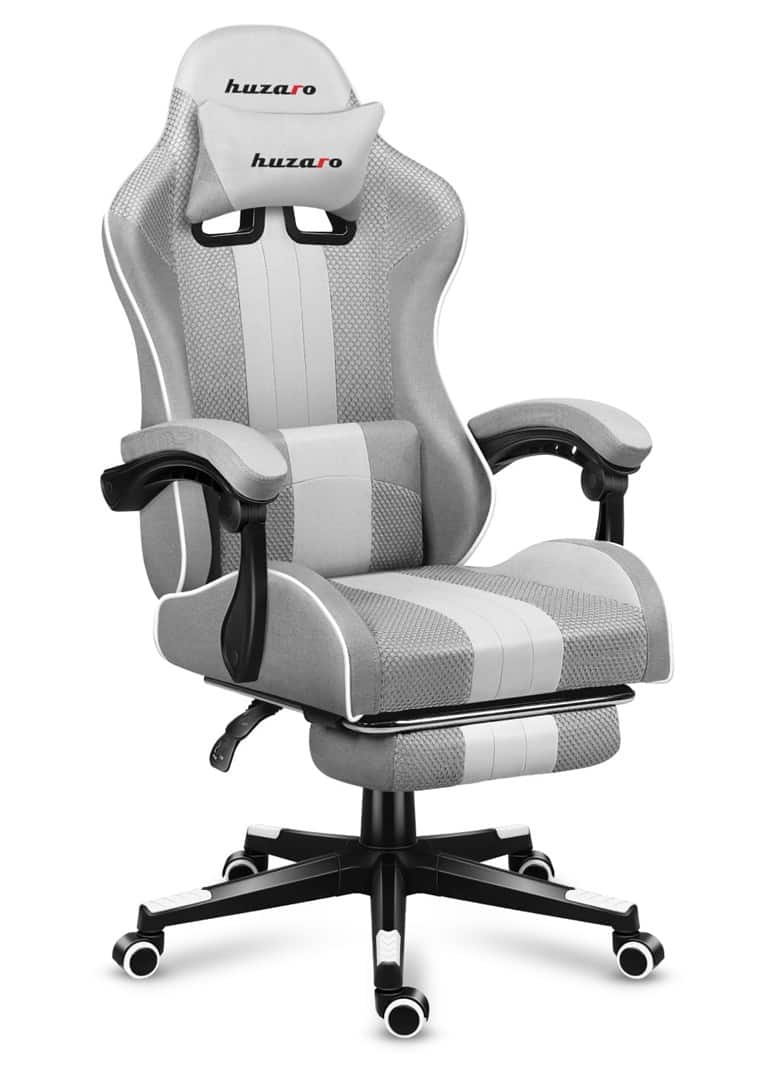 Fotel gamingowy Huzaro Force 4.7 White Mesh — zdjęcie 1 z 8