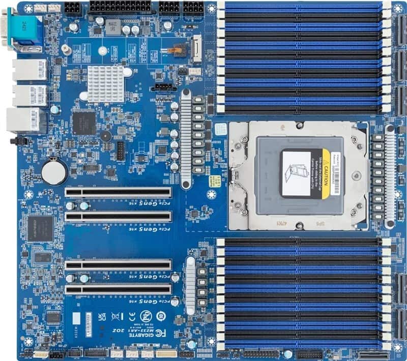 Płyta główna Gigabyte MZ33-AR1 SP5 AMD — zdjęcie 1 z 3