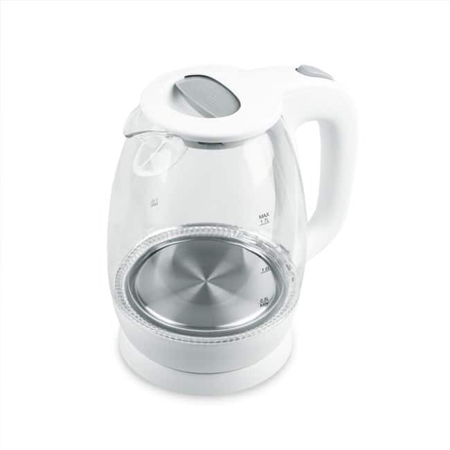 Czajnik elektryczny szklany 1,7L 2200W MR-063-WHITE MAESTRO — zdjęcie 1 z 6