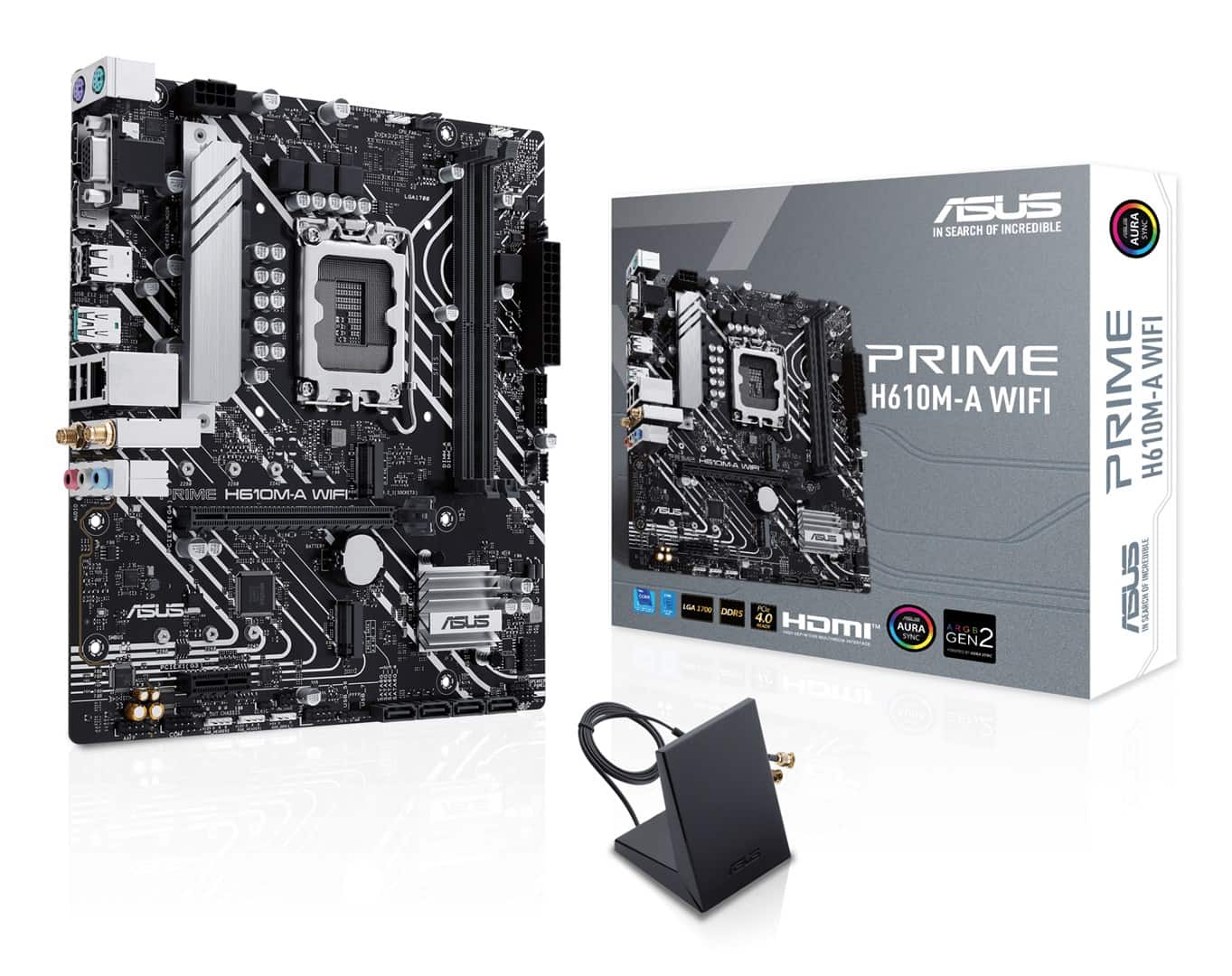 Płyta główna ASUS PRIME H610M-A WIFI (OUTLET) — zdjęcie 1 z 6