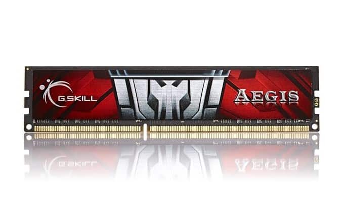 G.SKILL AEGIS DDR3 8GB 1600MHz Pamięć DIMM — zdjęcie 1 z 2