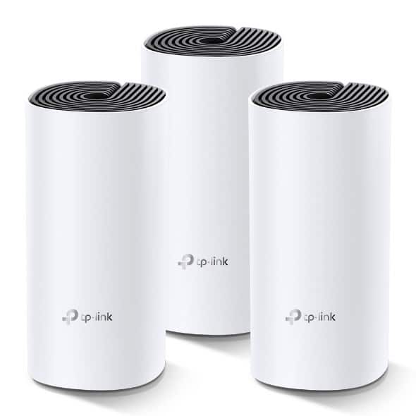 Access Point bezprzewodowy WiFi TP-LINK DECO M4 3-PACK (300 Mb/s - 802.11 b/g/n, 867 Mb/s - 802.11 a/n/ac) — zdjęcie 1 z 3