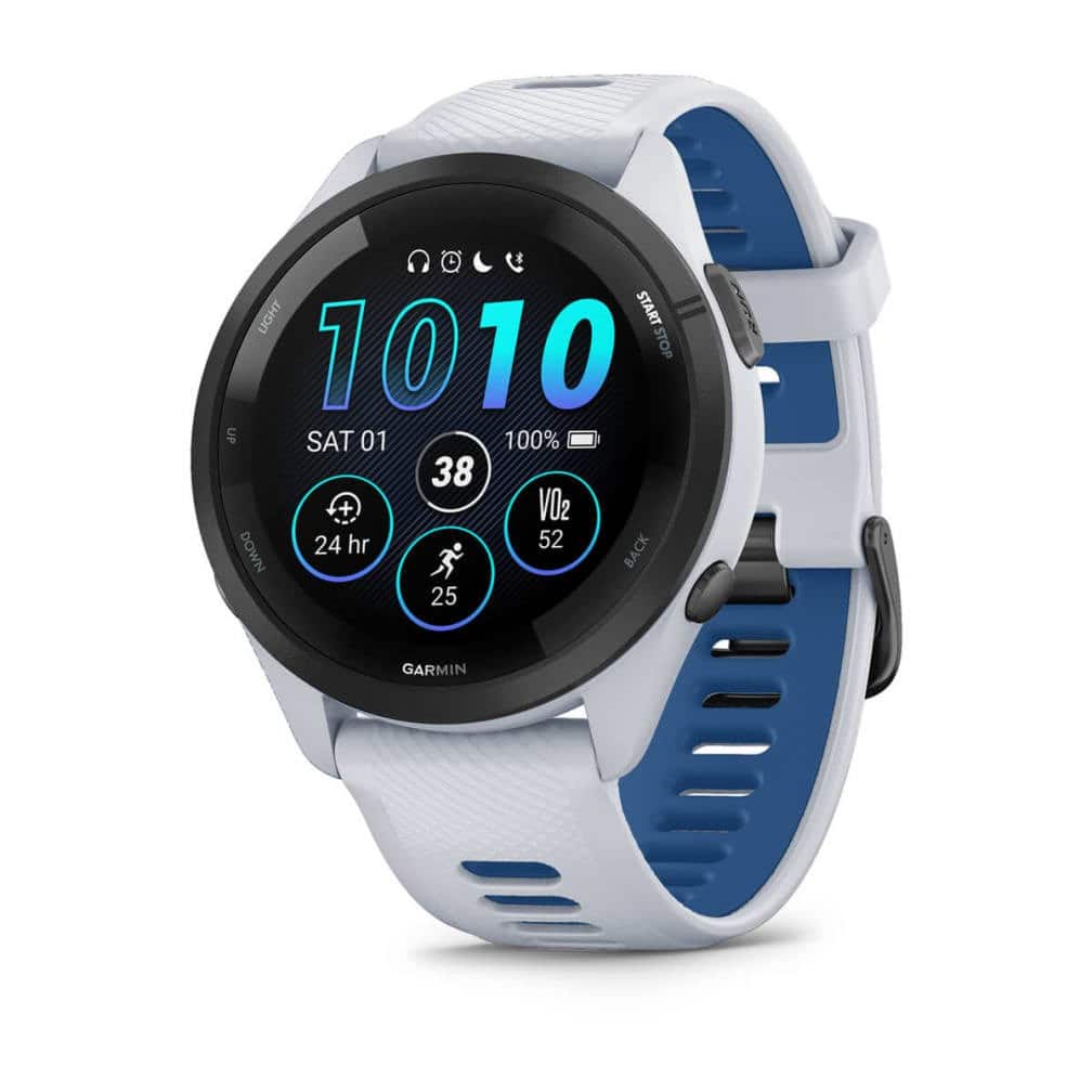 Zegarek Garmin Forerunner 265, 46mm AMOLED Mleczny Kwarc — zdjęcie 1 z 8