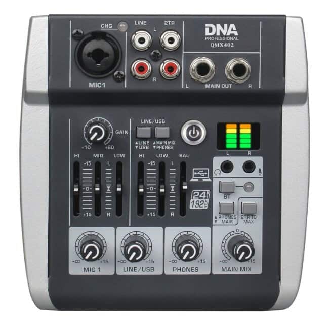 QMX402 - Mikser analogowy z Bluetooth — zdjęcie 1 z 8