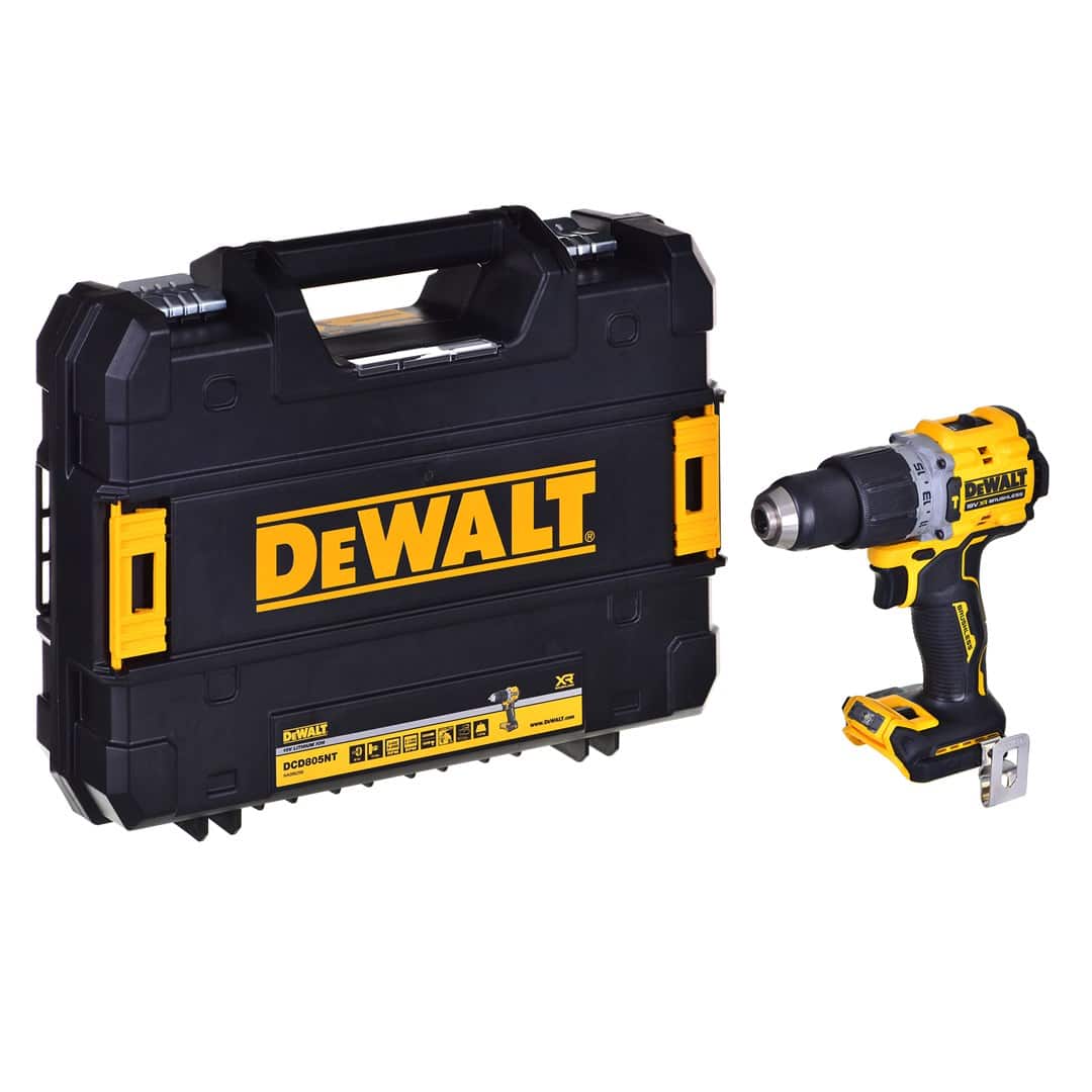 Wiertarko-wkrętarka 18V BL DCD805NT DEWALT — zdjęcie 1 z 8