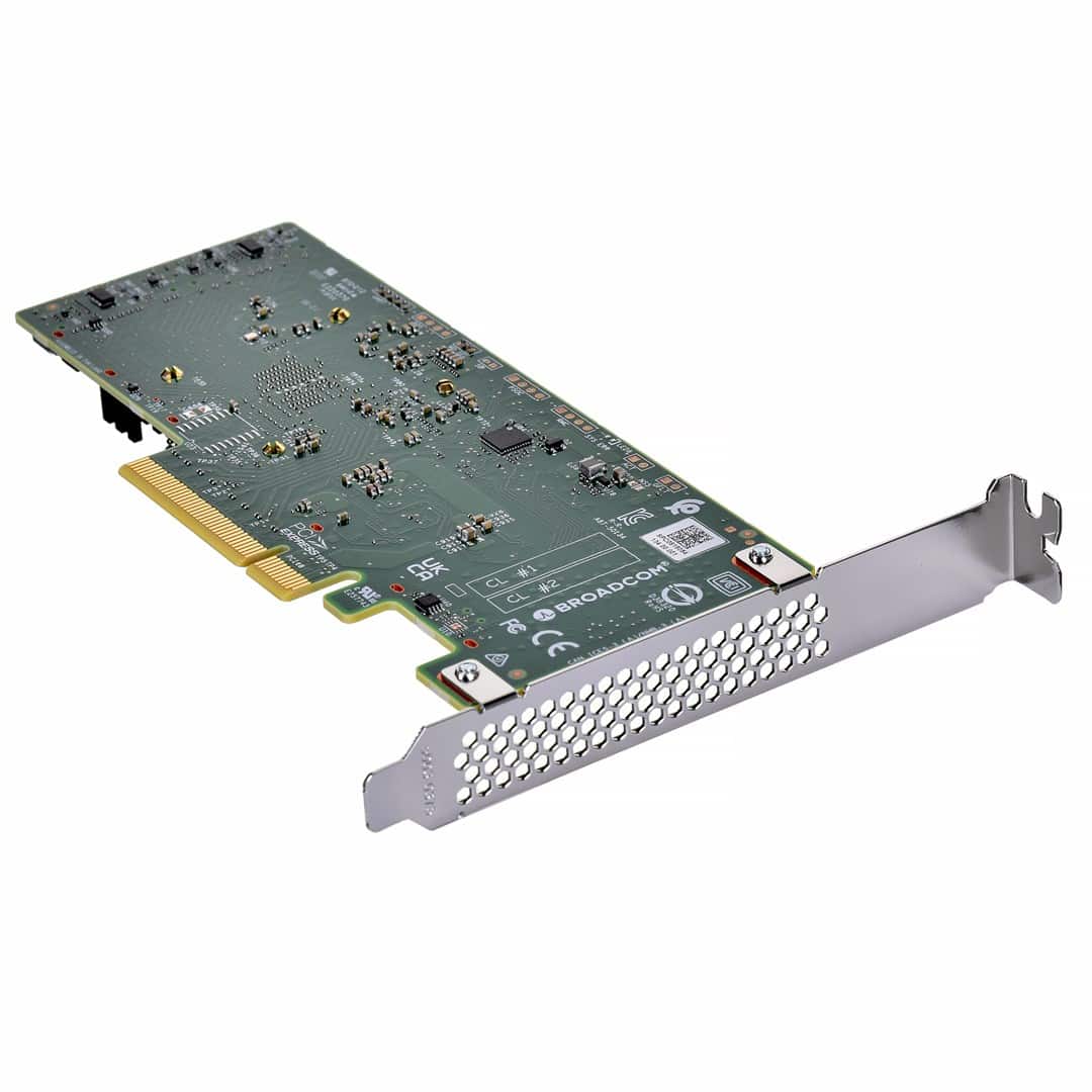 Broadcom karta HBA 9500-16i 12Gb/s SAS/SATA/NVMe PCIe 4.0, 2 x8 SFF-8654 — zdjęcie 1 z 5