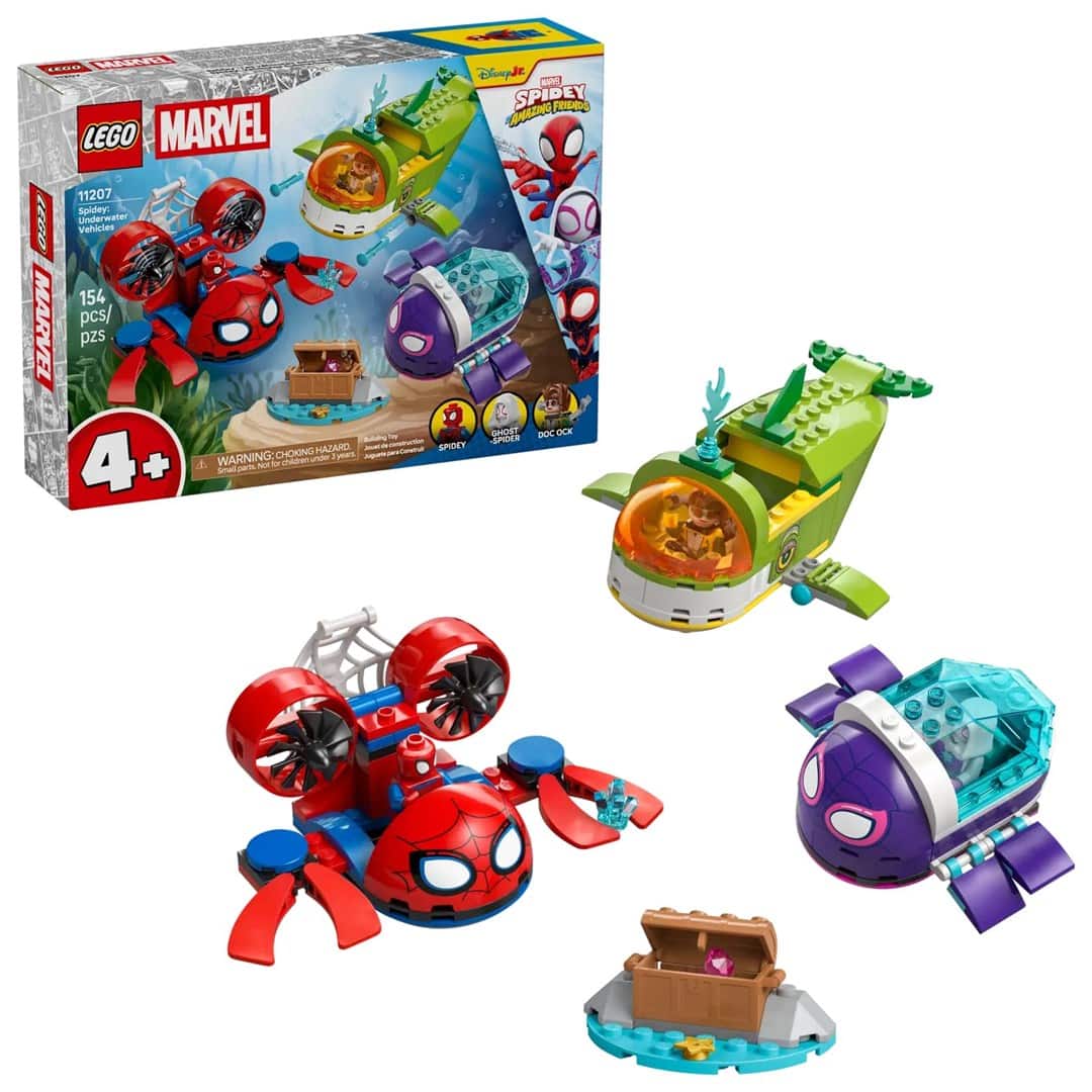 LEGO Marvel Super Heroes 11207 - Spidey: podwodne pojazdy — zdjęcie 1 z 8