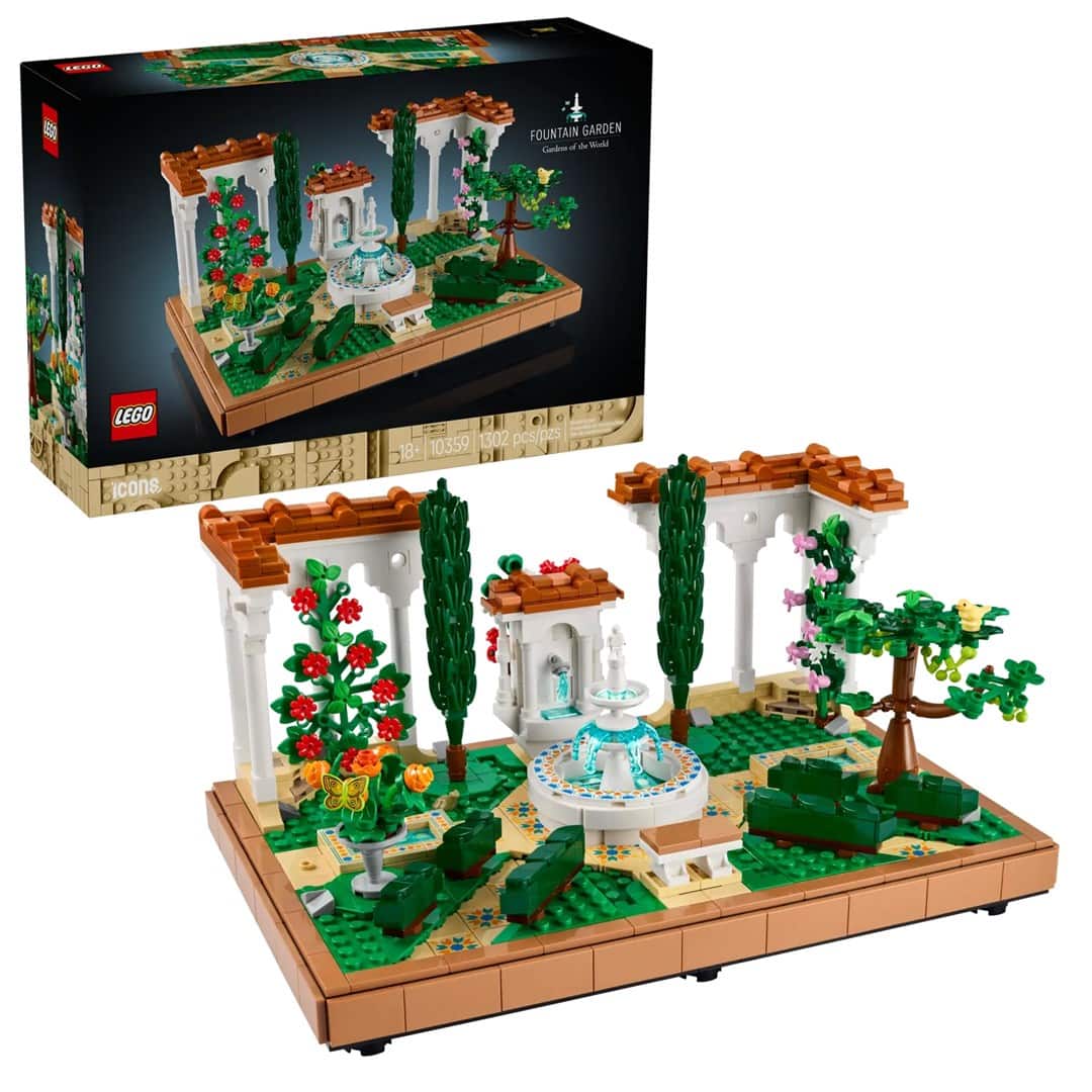 LEGO Icons 10359 - Fontanna w ogrodzie — zdjęcie 1 z 8