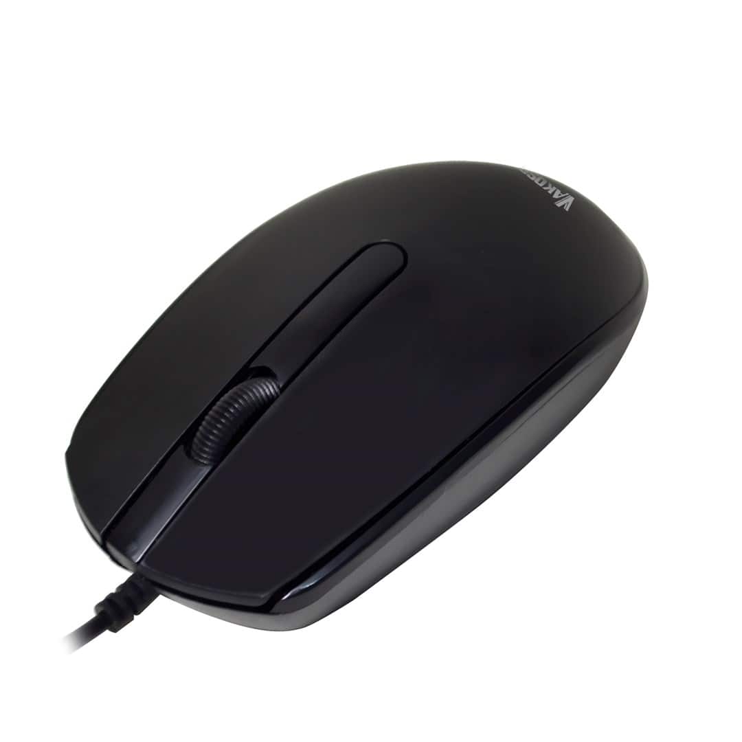 Mysz VAKOSS TM-481UK Optyczna 1200 DPI Czarna — zdjęcie 1 z 2
