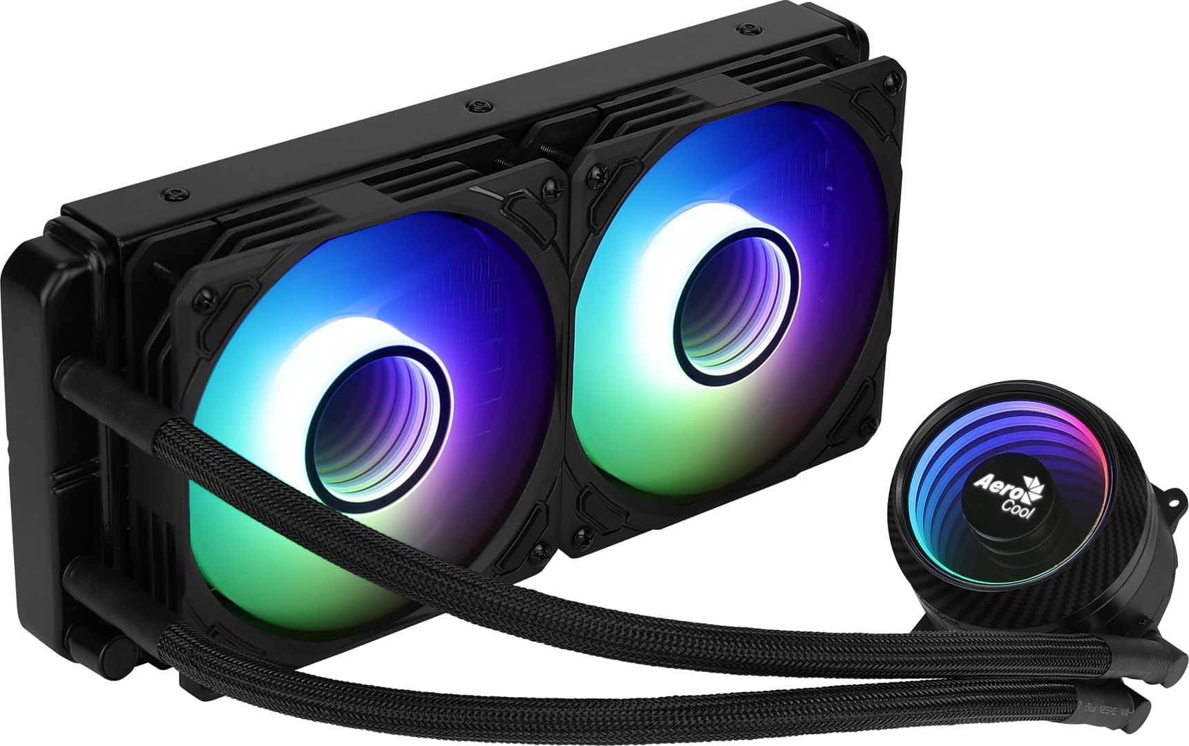 Chłodzenie wodne AEROCOOL PGS MIRAGE L240 ARGB BK — zdjęcie 1 z 8