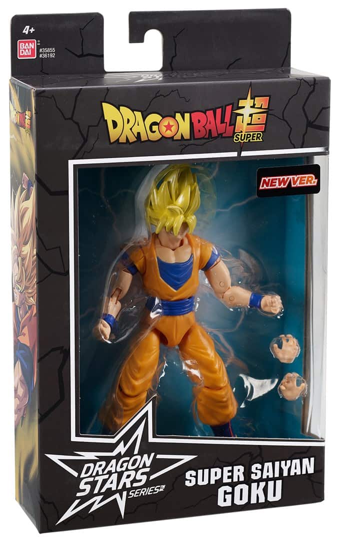 Figurka kolekcjonerska BANDAI DRAGON BALL DRAGON STARS SUPER SAIYAN GOKU — zdjęcie 1 z 2