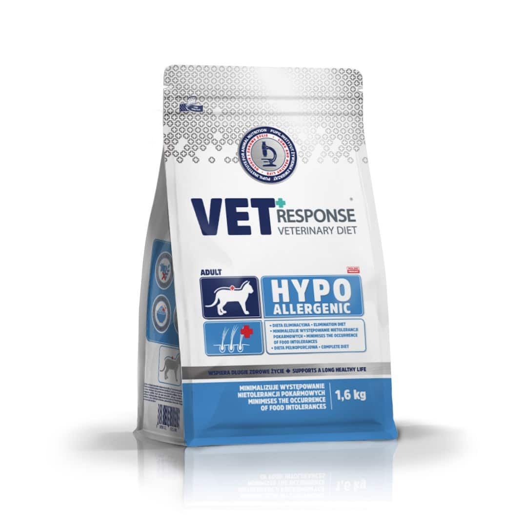 VET RESPONSE HYPPOALERGENIC 1,6 kg dla kotów — zdjęcie 1 z 4