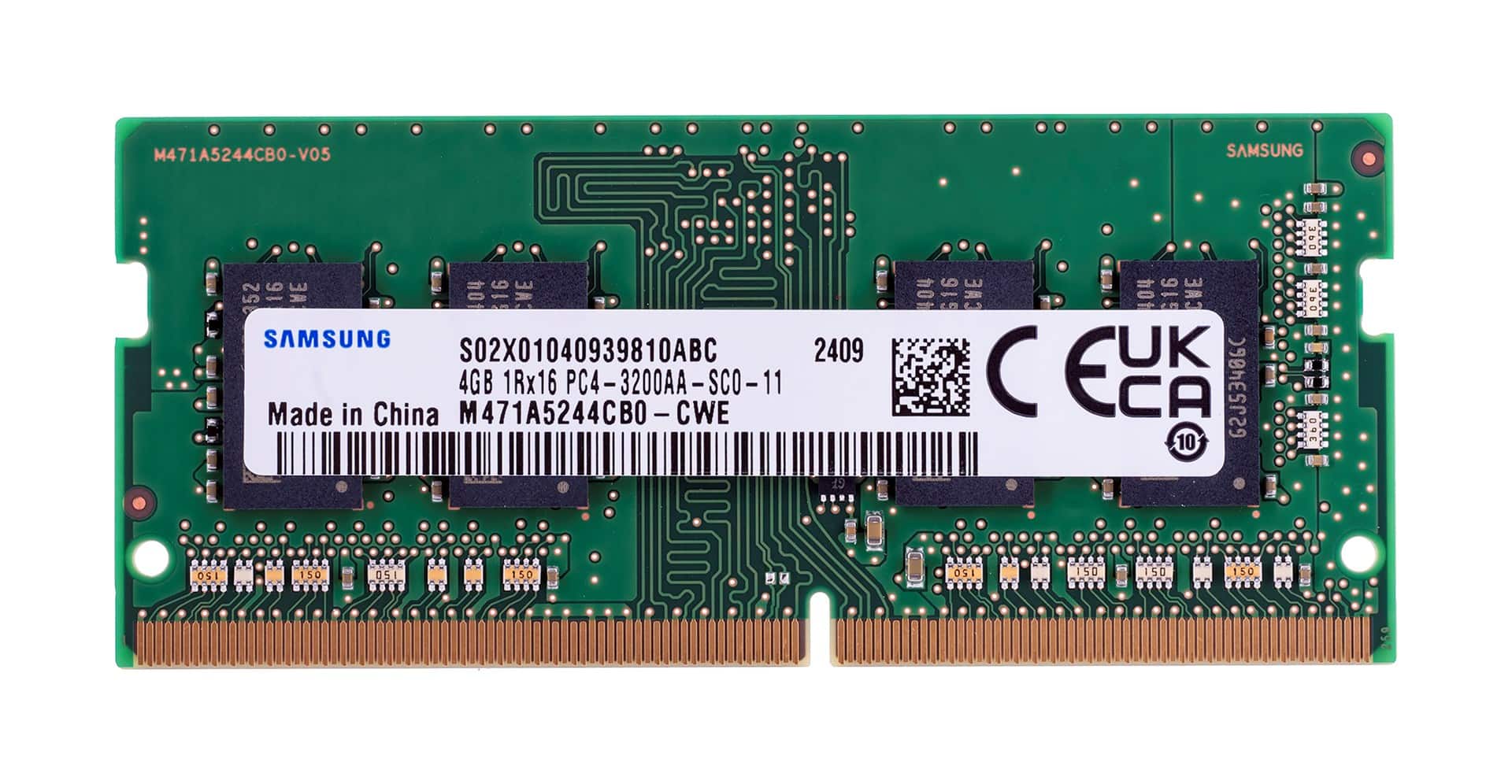 Samsung SO-DIMM 4GB DDR4 3200MHz — zdjęcie 1 z 3
