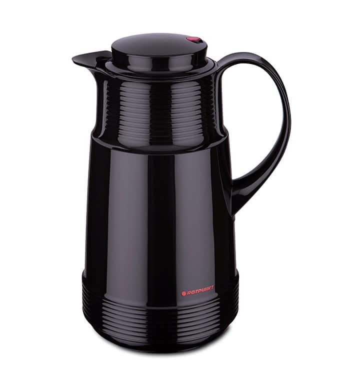 ROTPUNKT THERMOS JUG, 1.0 L, RISTRETTO (BLACK) 320 RI — zdjęcie 1 z 2