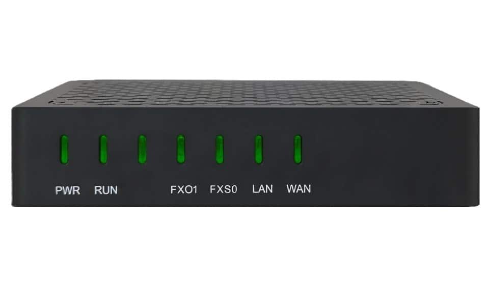 Dinstar DAG1000-1S1O – VoIP FXS/FXO Bramka, 1×FXS, 1×FXO — zdjęcie 1 z 2