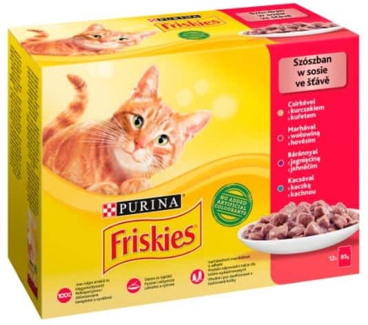 Friskies Mix mięsny - 12 x 85 g mokra karma — zdjęcie 1 z 2
