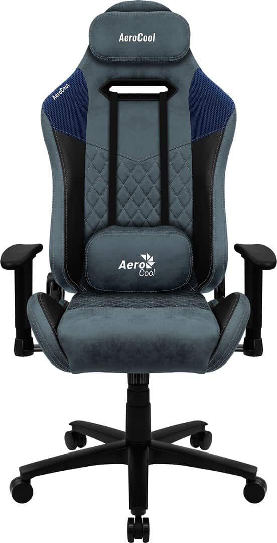 Fotel gamingowy Aerocool AC-280 DUKE - niebieski — zdjęcie 1 z 7