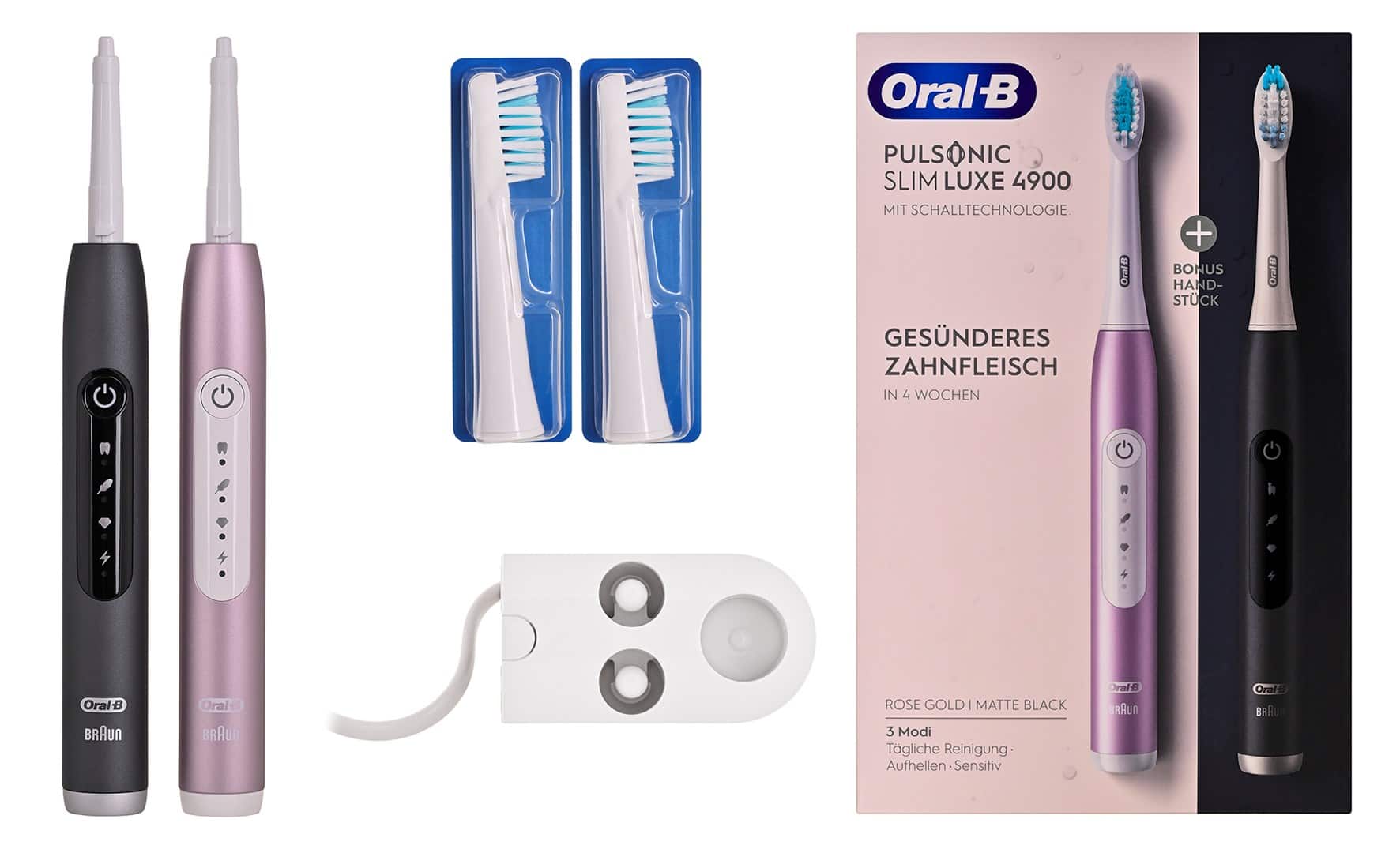 Szczoteczka elektryczna Oral-b Pulsonic SlimLuxe 4900 dwupak — zdjęcie 1 z 8