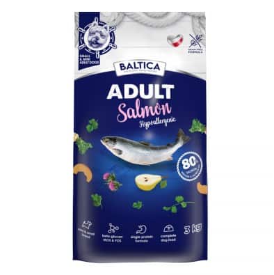 BALTICA EXCELLENT Adult Salmon 3kg - Sucha Karm dla Psa — zdjęcie 1 z 2