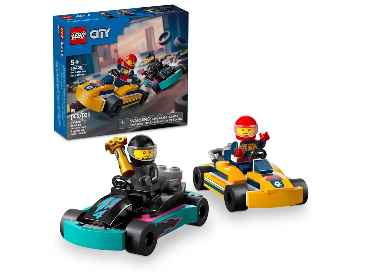 LEGO City 60400 - Gokarty i kierowcy — zdjęcie 1 z 7