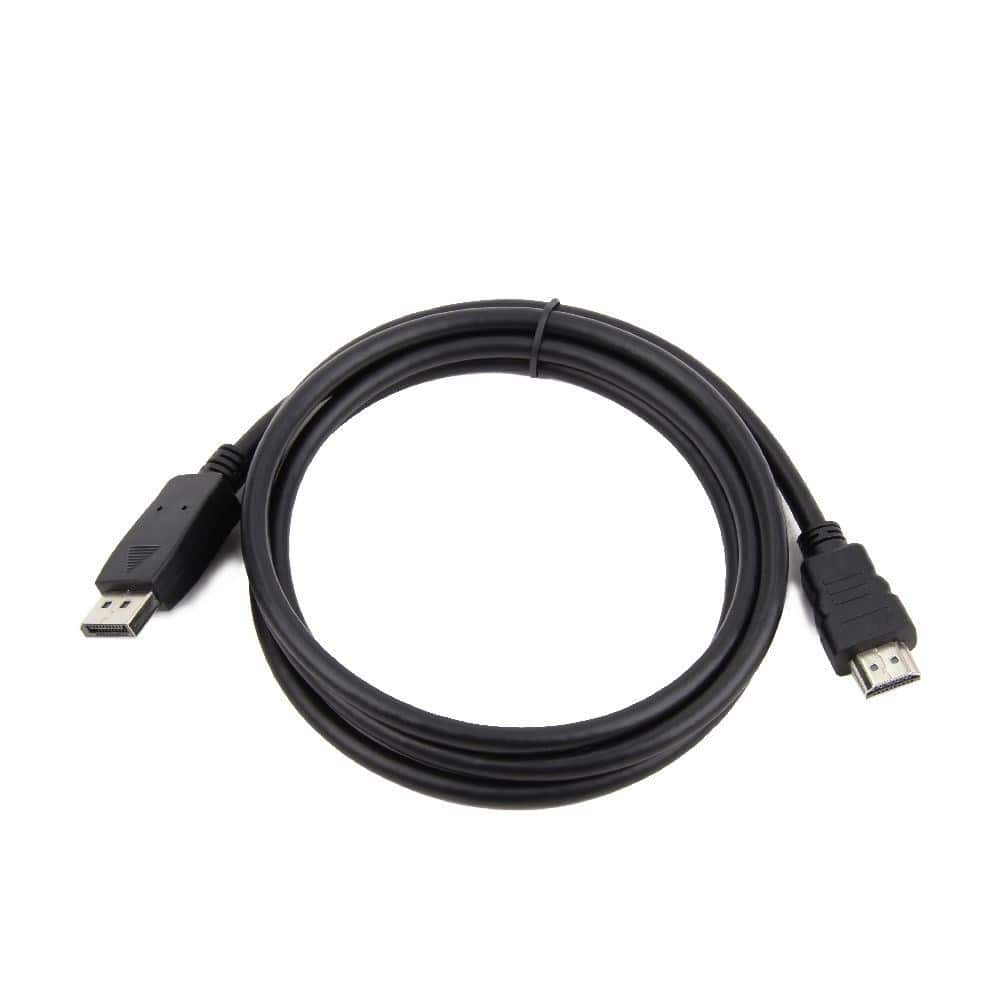 Kabel GEMBIRD CC-DP-HDMI-1M (DisplayPort - MHDMI M - 1m; kolor czarny) — zdjęcie 1 z 3